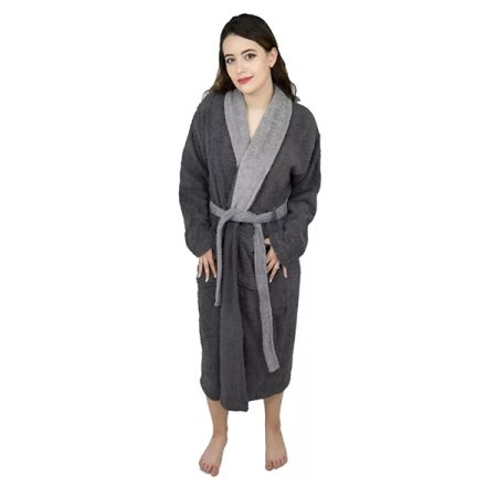 Ladies Cotton Terry Cloth Bathrobe