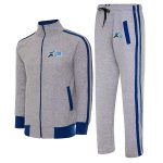 Gym Jogging Sweatsuit Blue-Grey