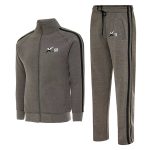 Mens Athletic Full Zip Fleece