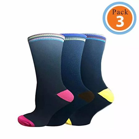 3 Pairs of Mens Socks Assorted Colours/Designs