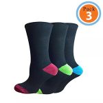 Solid Pattern Cotton Rich Socks